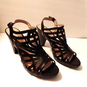 NEW CL by Laundry Black Sandals 11